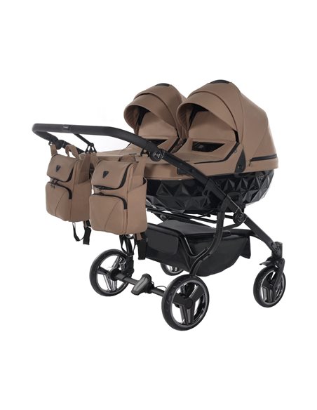 Junama Diamond BASIC DUO CLASSIC Wózek Bliźniaczy 2w1