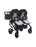 Junama SAPHIRE DUO CLASSIC Wózek Bliźniaczy 2w1