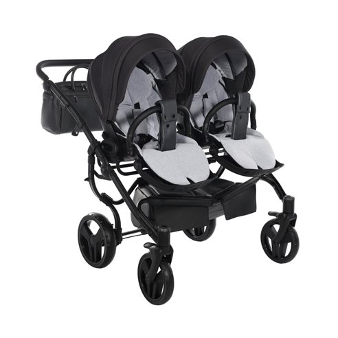 Junama SAPHIRE DUO CLASSIC Wózek Bliźniaczy 2w1