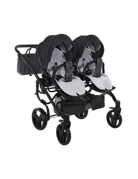 Junama SAPHIRE DUO CLASSIC Wózek Bliźniaczy 2w1