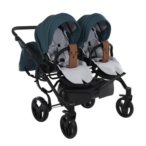 Junama SPACE DUO CLASSIC Wózek Bliźniaczy 2w1