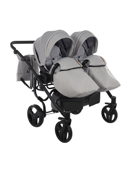 Junama SPACE DUO CLASSIC Wózek Bliźniaczy 2w1
