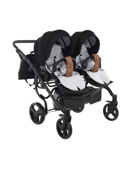Junama SPACE DUO CLASSIC Wózek Bliźniaczy 2w1