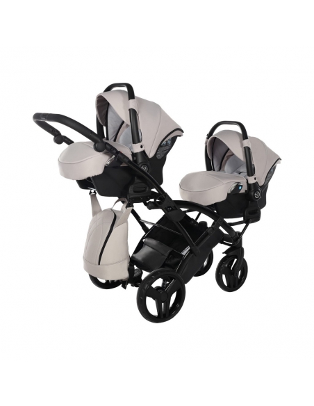 Junama SPACE DUO SLIM Wózek Bliźniaczy 2w1