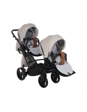 Junama SPACE DUO SLIM Wózek Bliźniaczy 2w1