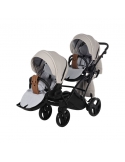 Junama SPACE DUO SLIM Wózek Bliźniaczy 2w1