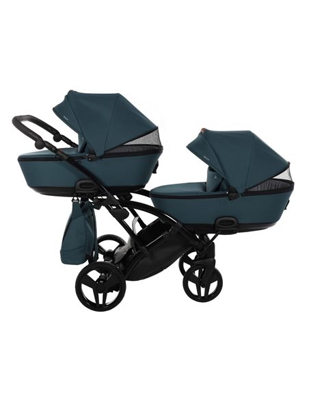 Junama SPACE DUO SLIM Wózek Bliźniaczy 2w1
