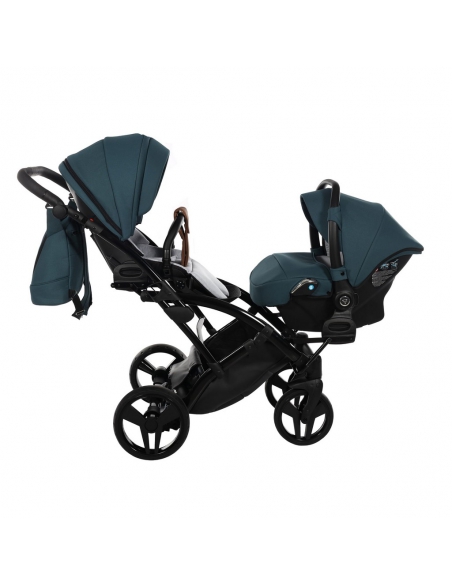 Junama SPACE DUO SLIM Wózek Bliźniaczy 2w1