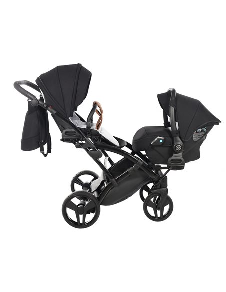 Junama SPACE DUO SLIM Wózek Bliźniaczy 2w1