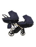 Junama SAPHIRE DUO CLASSIC Wózek Bliźniaczy 2w1