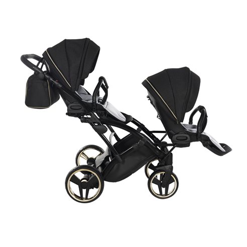 Junama MIRROR SATIN DUO CLASSIC Wózek Bliźniaczy 2w1