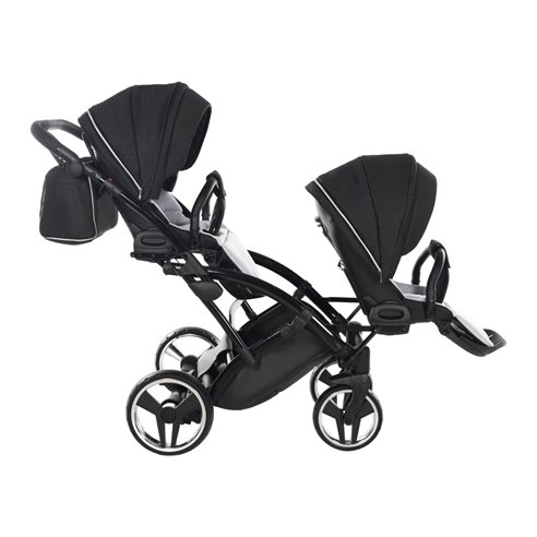 Junama MIRROR SATIN DUO CLASSIC Wózek Bliźniaczy 2w1