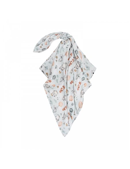 Bonjour Chérie Bambusowy Otulacz Niemowlęcy 70 x 70 cm