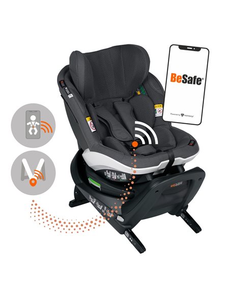 BeSafe iZi Turn M Fotelik Samochodowy i-Size 0-18 kg