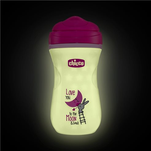 Chicco KUBEK SHINY CUP Z TWARDYM USTNIKIEM 14m+ 266ml
