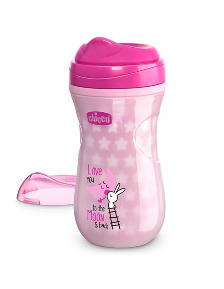 Chicco KUBEK SHINY CUP Z TWARDYM USTNIKIEM 14m+ 266ml
