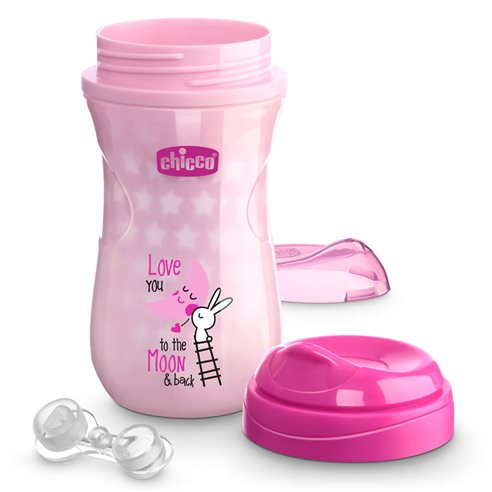 Chicco KUBEK SHINY CUP Z TWARDYM USTNIKIEM 14m+ 266ml
