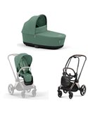 Cybex Priam 4.0 Wózek Głęboko-Spacerowy 2w1 Stelaż Rosegold 
