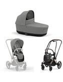 Cybex Priam 4.0 Wózek Głęboko-Spacerowy 2w1 Stelaż Rosegold 