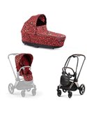 Cybex Priam 4.0 Wózek Głęboko-Spacerowy 2w1 Stelaż Rosegold 