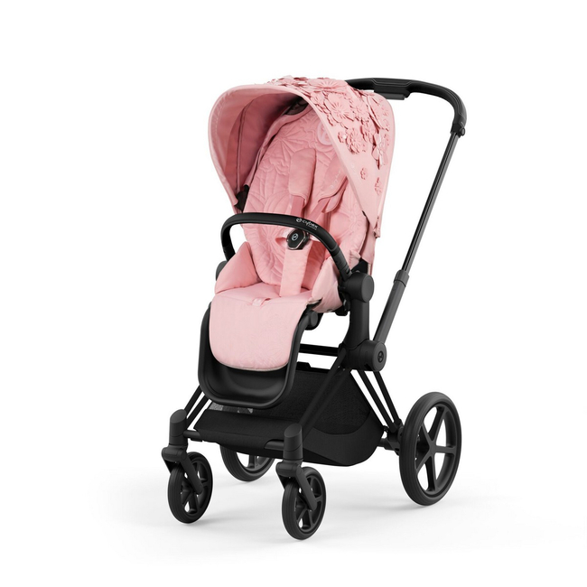 Cybex Priam 4.0 Wózek Głęboko-Spacerowy 2w1 Stelaż Chrom z czarnymi detalami