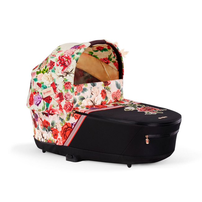 Cybex Priam 4.0 Wózek Głęboko-Spacerowy 2w1 Stelaż Chrom z czarnymi detalami
