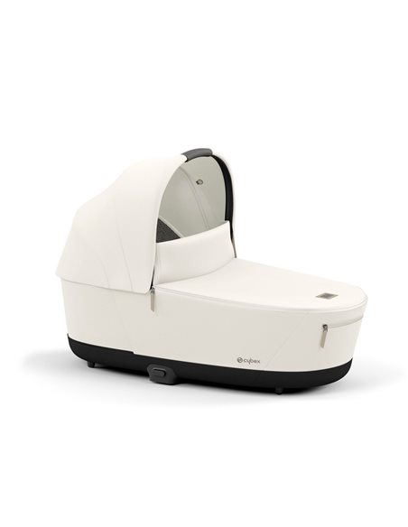 Cybex Priam 4.0 Wózek Głęboko-Spacerowy 2w1 Stelaż Chrom z brązowymi detalami