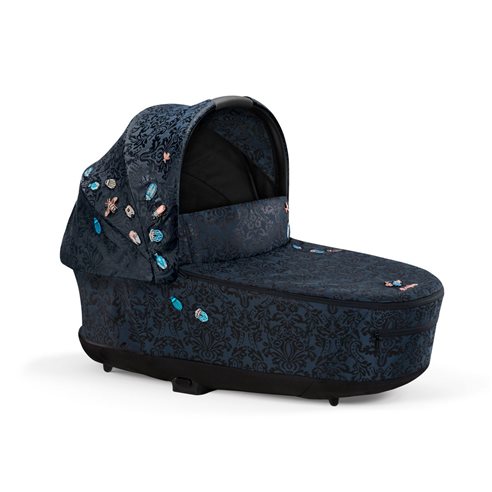 Cybex Priam 4.0 Wózek Głęboko-Spacerowy 2w1 Stelaż Chrom z brązowymi detalami