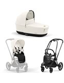 Cybex Priam 4.0 Wózek Głęboko-Spacerowy 2w1 Stelaż Matt Black