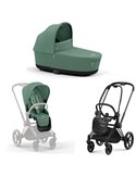 Cybex Priam 4.0 Wózek Głęboko-Spacerowy 2w1 Stelaż Matt Black