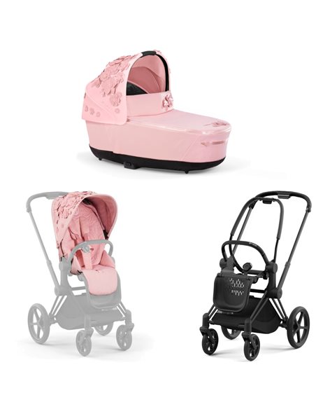 Cybex Priam 4.0 Wózek Głęboko-Spacerowy 2w1 Stelaż Matt Black
