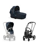 Cybex Priam 4.0 Wózek Głęboko-Spacerowy 2w1 Stelaż Matt Black