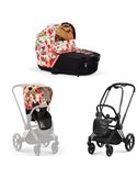 Cybex Priam 4.0 Wózek Głęboko-Spacerowy 2w1 Stelaż Matt Black