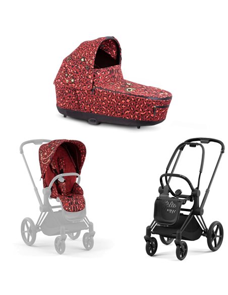 Cybex Priam 4.0 Wózek Głęboko-Spacerowy 2w1 Stelaż Matt Black