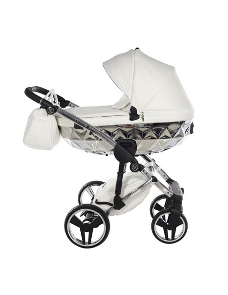 Junama Fluo V3 Glossy Wózek Głęboko-Spacerowy 2w1