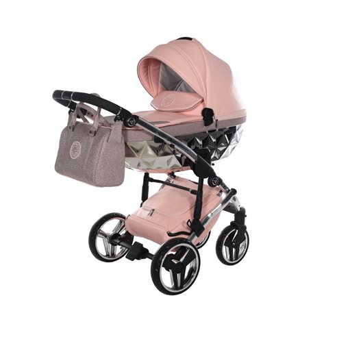 Junama Hand Craft Glitter Wózek Głęboko-Spacerowy 2w1 