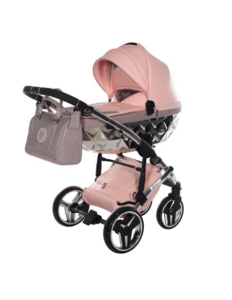 Junama Hand Craft Glitter Wózek Głęboko-Spacerowy 2w1 