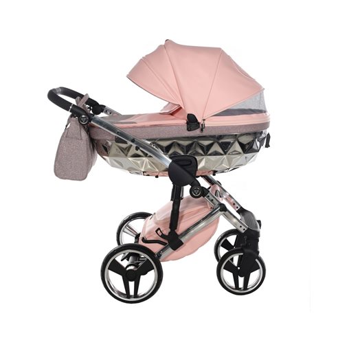 Junama Hand Craft Glitter Wózek Głęboko-Spacerowy 2w1 