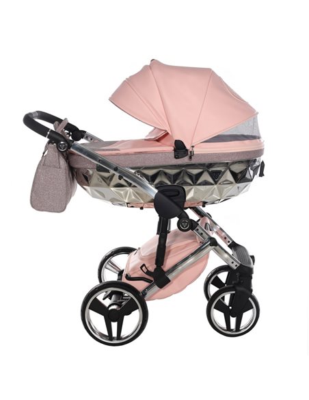 Junama Hand Craft Glitter Wózek Głęboko-Spacerowy 2w1 