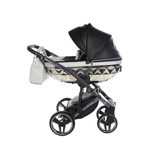 Junama Hand Craft Glitter Wózek Głęboko-Spacerowy 2w1 