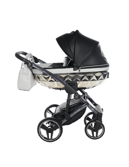 Junama Hand Craft Glitter Wózek Głęboko-Spacerowy 2w1 