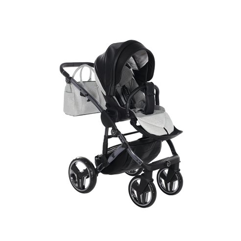 Junama Hand Craft Glitter Wózek Głęboko-Spacerowy 2w1 