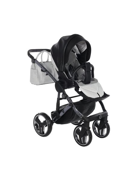 Junama Hand Craft Glitter Wózek Głęboko-Spacerowy 2w1 