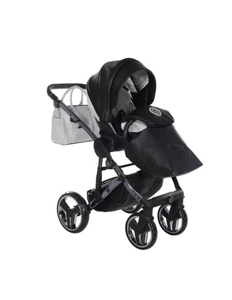 Junama Hand Craft Glitter Wózek Głęboko-Spacerowy 2w1 