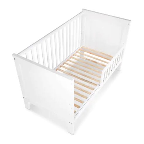 Klupś IWO Łóżko Dziecięce 120/60 z Barierką Ochronną