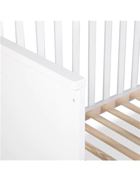 Klupś IWO Łóżko Dziecięce 120/60 z Barierką Ochronną