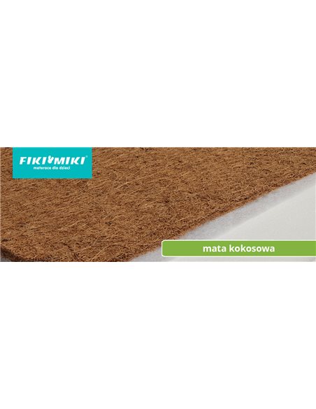 Fiki Miki Materac NATURA Baby PRESTIGE Line NBPL1 120/60/12 cm