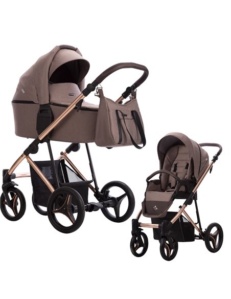 Bebetto FLavio Premium Class Wózek Głęboko Spacerowy 2w1