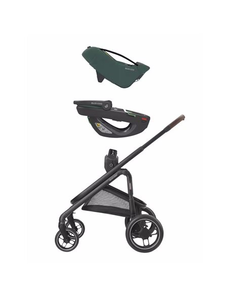 Maxi Cosi Coral 360 Obrotowy Fotelik Samochodowy + Baza Montarzowa  FamilyFix 360 Pro