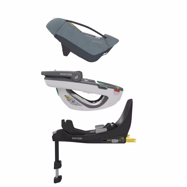 Maxi Cosi Coral 360 Obrotowy Fotelik Samochodowy + Baza Montarzowa  FamilyFix 360 Pro